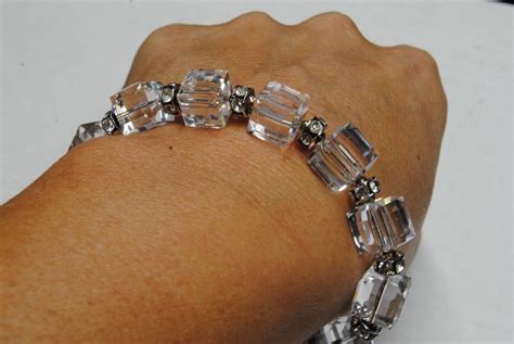 Swarovski Crystal Womens Bracelet Bracelet With Magnetic Clasp 8