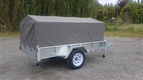 8x5 Canvas Covered Trailer Trailer Builders And Repairs Christchurch