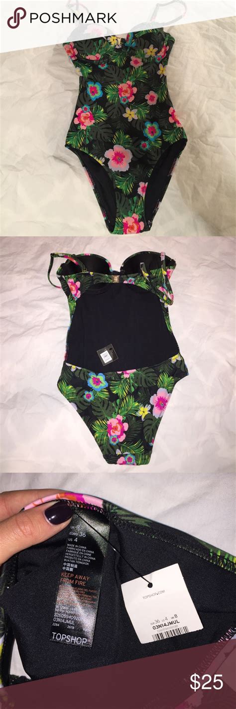 Nwt Topshop Bathing Suit Brand New Topshop Bathing Suit Size 4