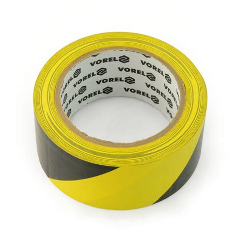 Buy Self Adhesive Warning Tape Yellow Black Botland Robotic Shop