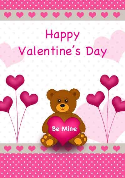 Greeting Card Valentine Template Printable Free A Format Folds To 69875
