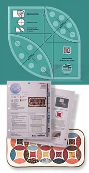 Egg money quilts double wedding ring. Creative Grids Curved & Wavy Rulers