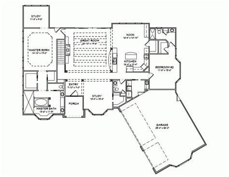 Convenient and comfortable small and midsize home floor plans. 17 Best images about Retirement House Plans on Pinterest ...