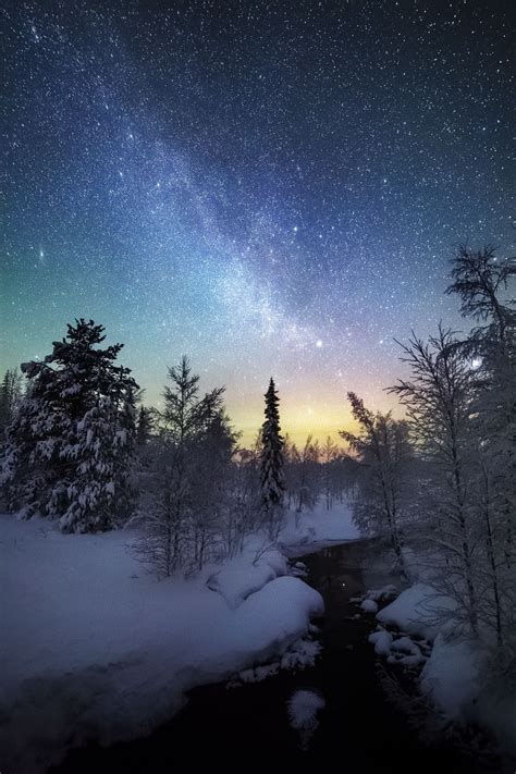 Night Walk Series Bytiina Törmänen Oulu Finland Nature Photography