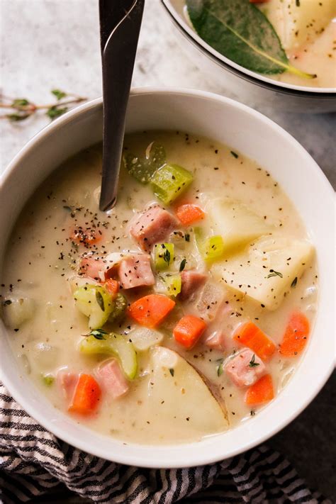 Ham And Potato Soup Whole30 Dairy Free What Great Grandma Ate