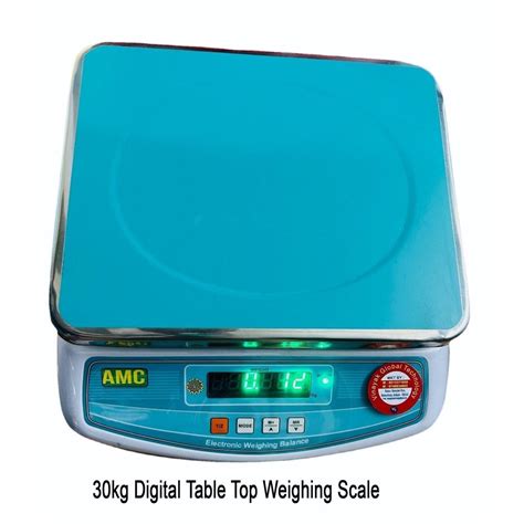 Amc Abs 30kg Digital Table Top Weighing Scale Size 17x17 Inch At Rs 3800 In South 24 Parganas