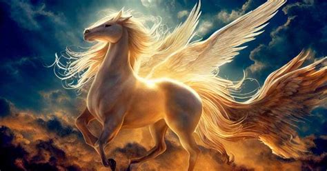 Pegasus Of Greek Mythology Majestic Winged Horse Of Mount Olympus