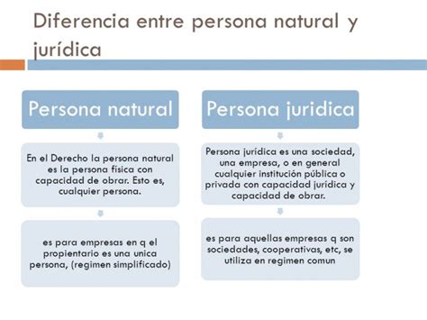 Persona F Sica Y Persona Moral Diferencias Y Similitudes Cuadro Images And Photos Finder