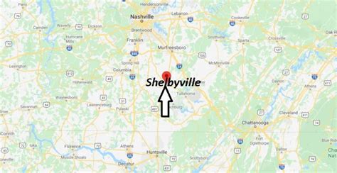 Where Is Shelbyville Tennessee What County Is Shelbyville Tennessee