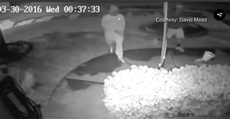 Two Thieves Caught On Lubbock Home Surveillance Stealing Flags