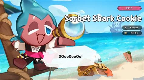 Cookie Run Kingdom Best Sorbet Shark Topping