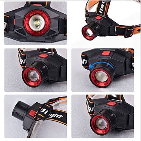 Rechargeable Led Headlamp Charger Cree Q5 Waterproof 1600lm Head Lamp