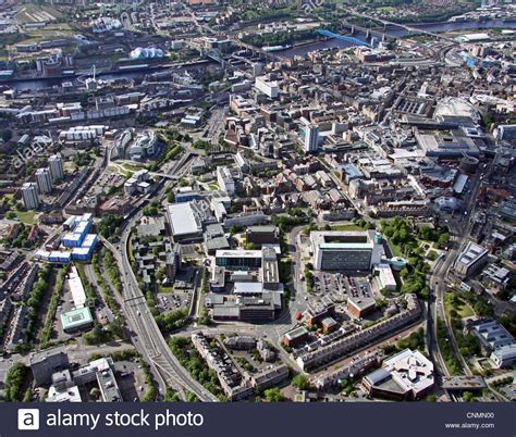 Aerial View Of Northumbria University Newcastle Upon Tyne