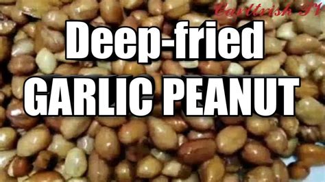 How To Deep Fry Peanuts Youtube