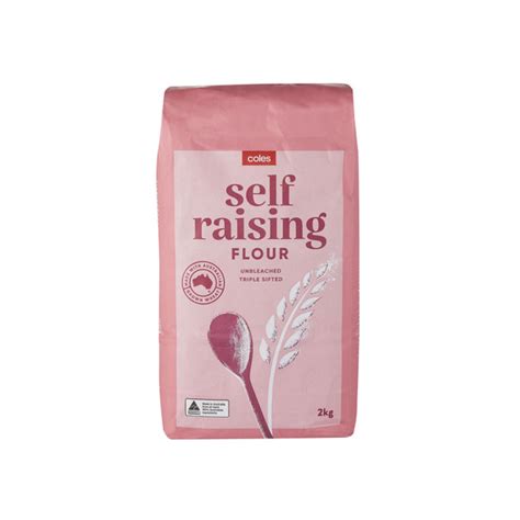 Buy Coles White Self Raising Flour Kg Coles
