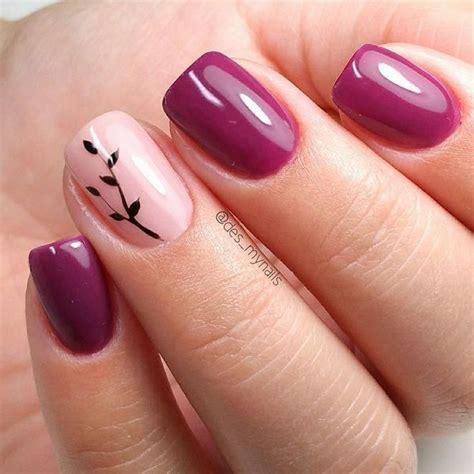 A Simple Tip About Gel Nails Ideas For Fall Autumn Art Designs