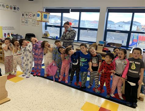 Kuujjuaq Kindergarten Students Celebrate Pj Day Nunatsiaq News