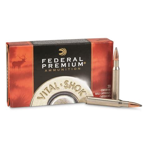 Buy Federal Premium Vital Shok Nosler Partition 30 06 Springfield Np