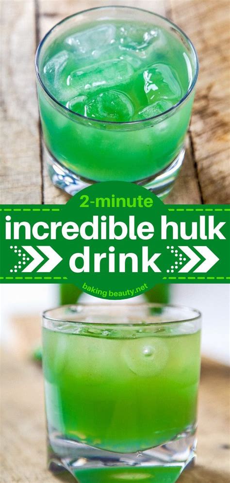 What Is An Incredible Hulk Drink Mickie Cromer
