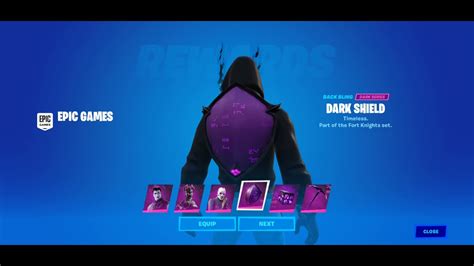Purchasing The Dark Reflections Bundle In Fortnite Youtube