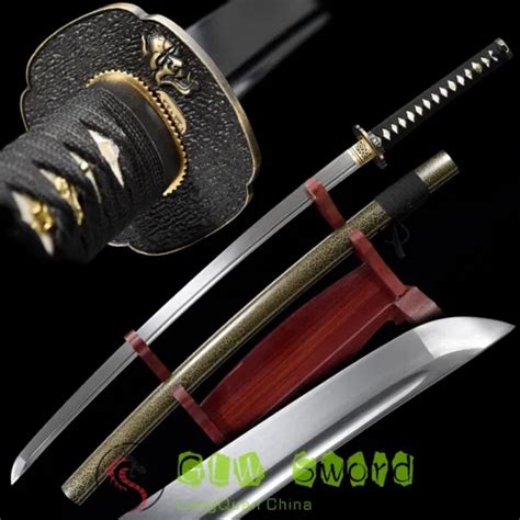 JAPANESE KATANAS 1060 Carbon Steel Blade Samurai Swords Handmade Full