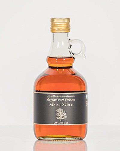 Buy Mansfield Maple Certified Organic Pure Vermont Maple Syrup Dark