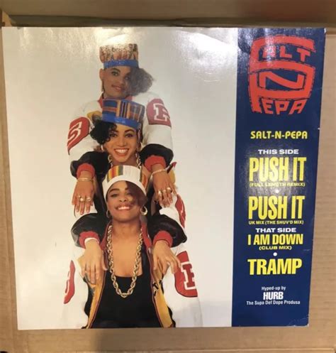 Salt N Pepa Push It 12 Inch Ex Ex Ffrrx 2 Vinyl Single Hip Hop Pop Rap Uk Eur 20 25