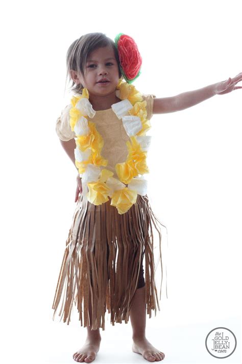 ≫ Manualidades Disfraz De Hawaiana Niña Casero Comprar Precio Y