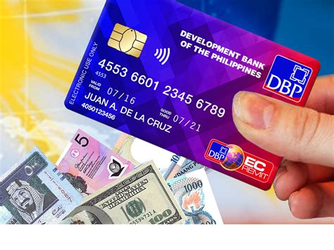 Dbp Electronic Cash Ec Card Development Bank Of The Philippines