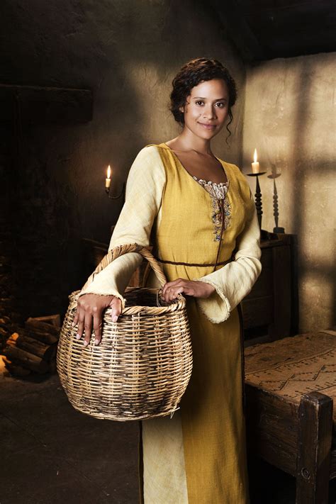 Gwen Yellow Outfit Merlin Woven Magic Pinterest Angel Coulby