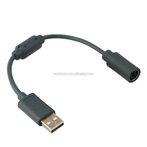 New Converter Adapter Wired Controller Pc Usb Port Cable Cord Lead For