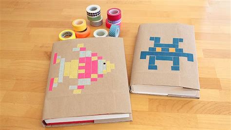 Diy Washi Tape Book Covers Help Your Kids Make Their
