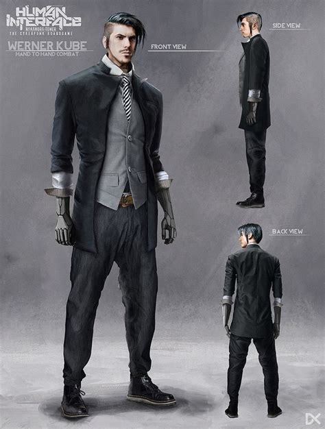 Cyberpunk Character Concept Art Characters Cyberpunk Male