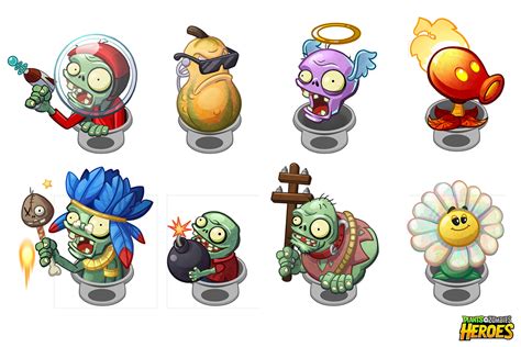 Plants Vs Zombies Heroes Behance