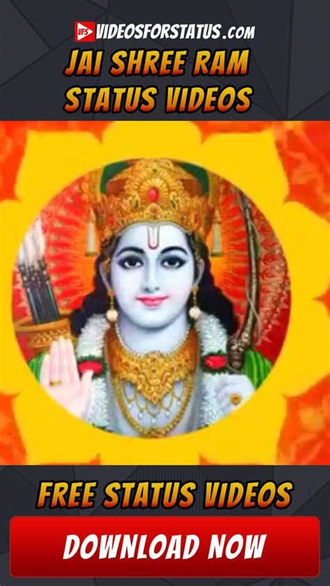 Jai shree ram,£hanuman special best chalisa of loard hanuman for whatsapp status videos. Jai Shree Ram Whatsapp Status Video Download Ayodya Ram ...