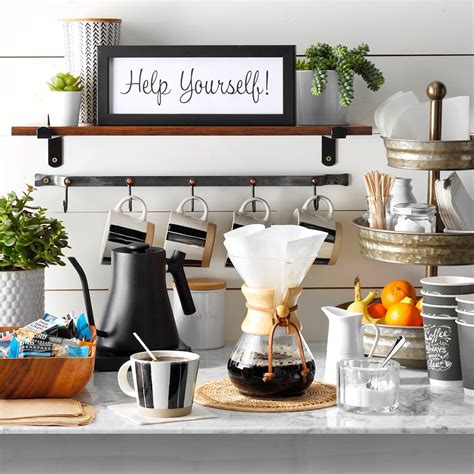 14 Diy Coffee Bar Ideas For The Home Modern Farmhouse And More