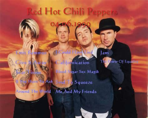 Tube Red Hot Chili Peppers 1999 06 04 Stockholm Se Dvdfull