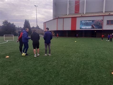 Walsall Fc Academy On Twitter Part 2 Of The Practical Morning Being