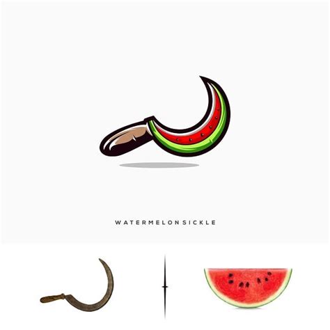 Designer Creates Clever Logos By Combining Two Different Things Into One