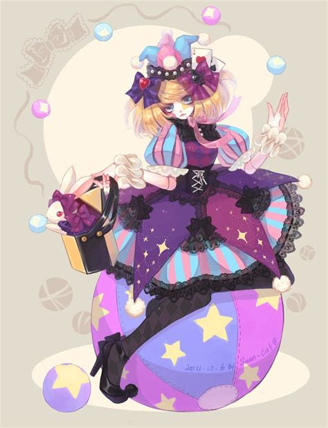 Circus Clowns By ~swdd Cat On Deviantart Anime Circus Circus
