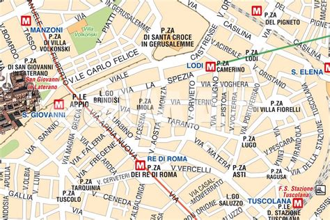 Cartina Stradale Roma Centro Tomveelers