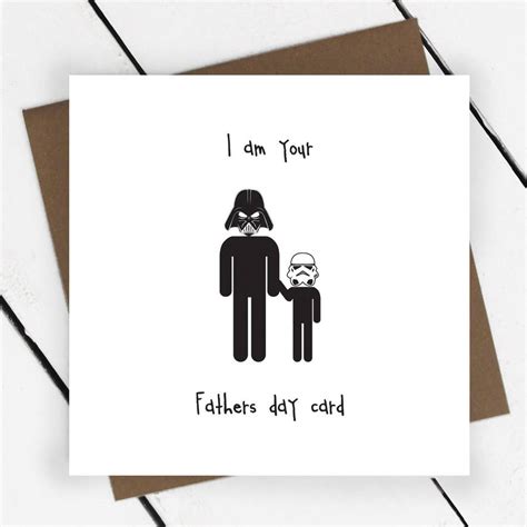 I Am Your Father S Day Card Greeting Card By A Piece Of