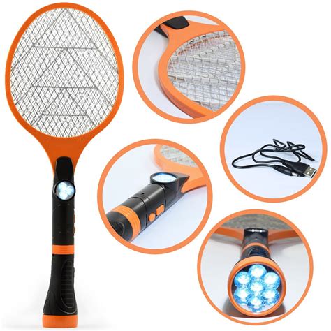 Bug Fly Mosquito Electric Zapper Usb Rechargeable Electronic Insect