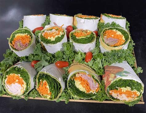 Assorted Fresh Wraps 24 Pieces Western Growers Fresh