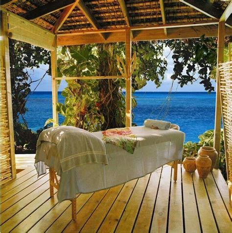 a massage by the ocean jamaica inn romantic beach getaways ocean spa