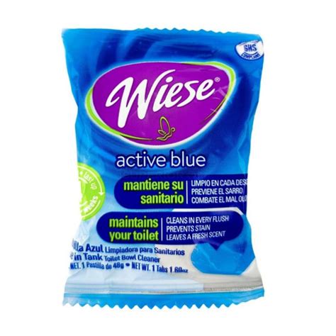 Pastilla Azul Limpiadora Para Sanitarios Wiese 48 G Superior Catalogo