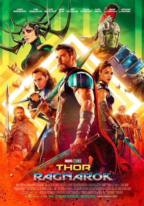 Thor Ragnarok Poster Thor Has A New Weapon And It Is Not The Hammer