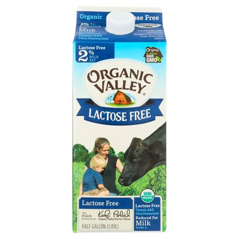 Organic Valley Ultra Pasteurized Reduced Fat Organic Lactose Free 2