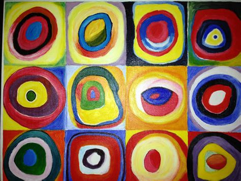 The importance of circles in this painting prefigures the dominant role they would play in many subsequent works, culminating in his cosmic and harmonious. Pin by Linda Bruzzese on My...Artn't we Creative | Circle ...