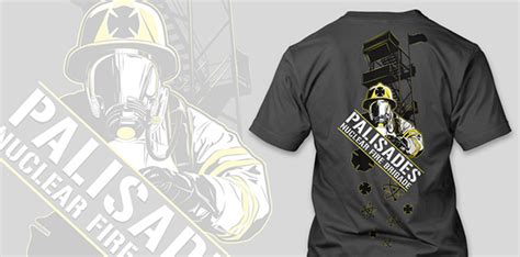 Michael lane and palisades court. Palisades Nuclear Fire Brigade T-shirt Design on Behance